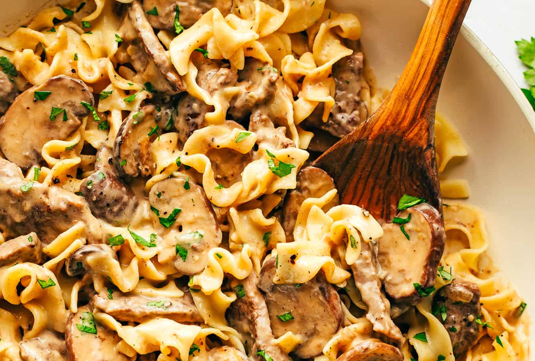Beef Stroganoff 